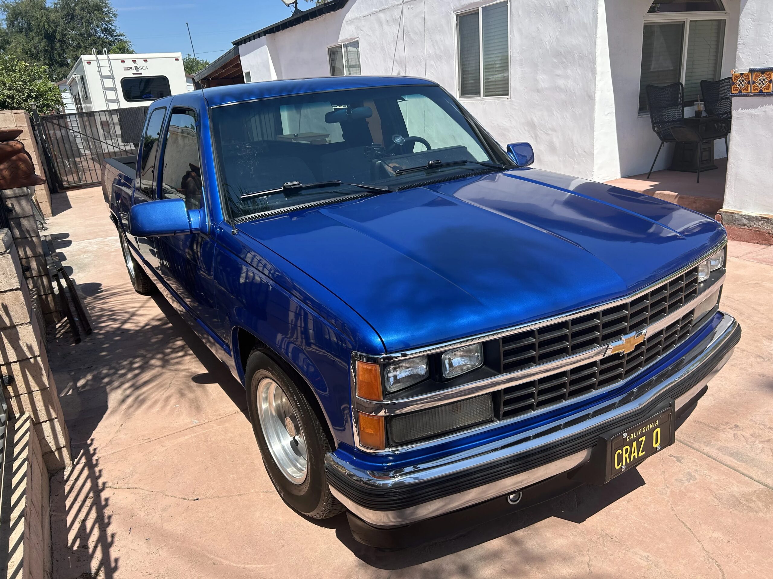 Chevrolet-Silverado-1500-2wd-extended-cab-1989-Blue-Black