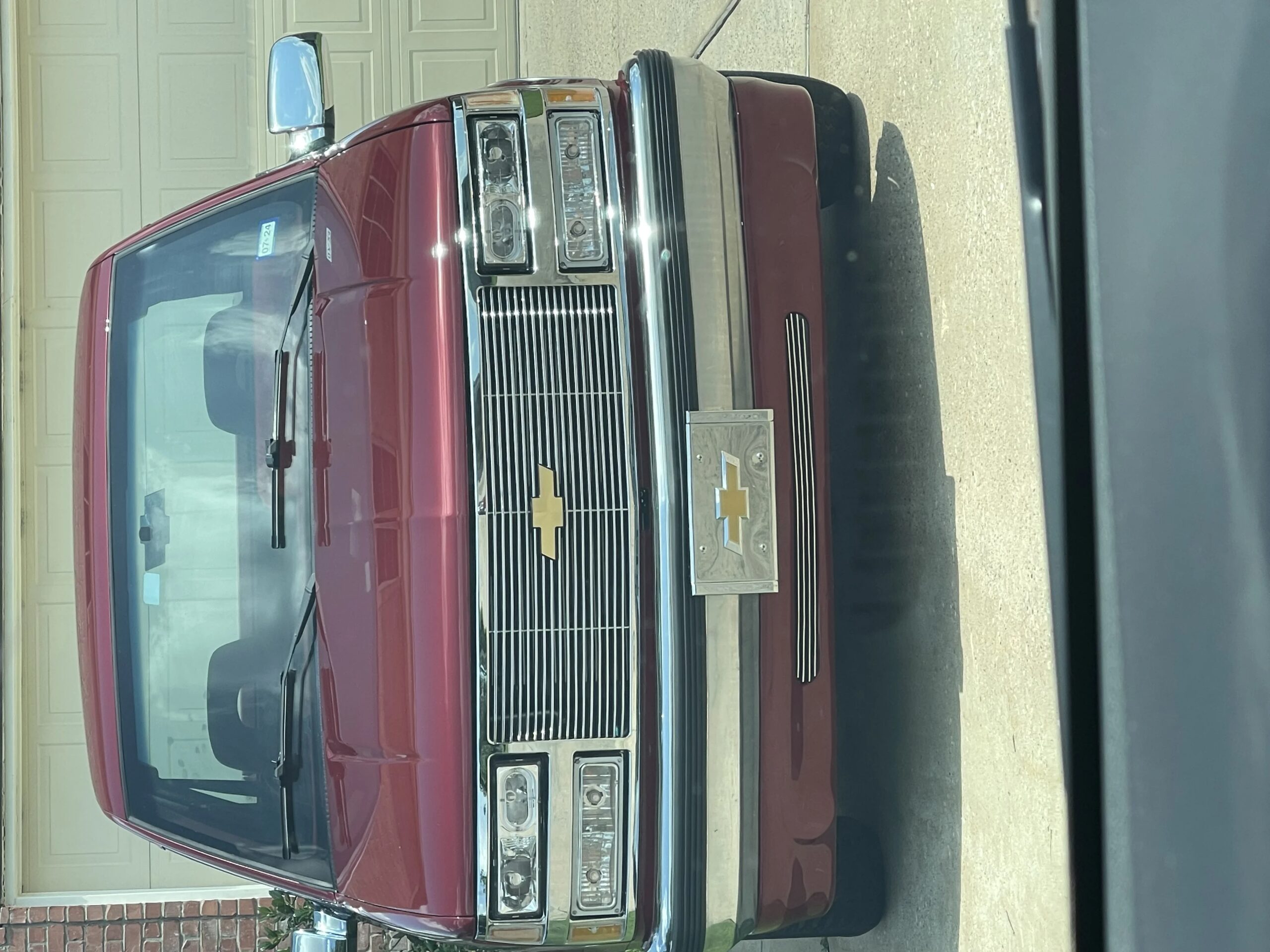 Chevrolet-Silverado-1500-2wd-extended-cab-1992-Burgundy-Burgundy-27