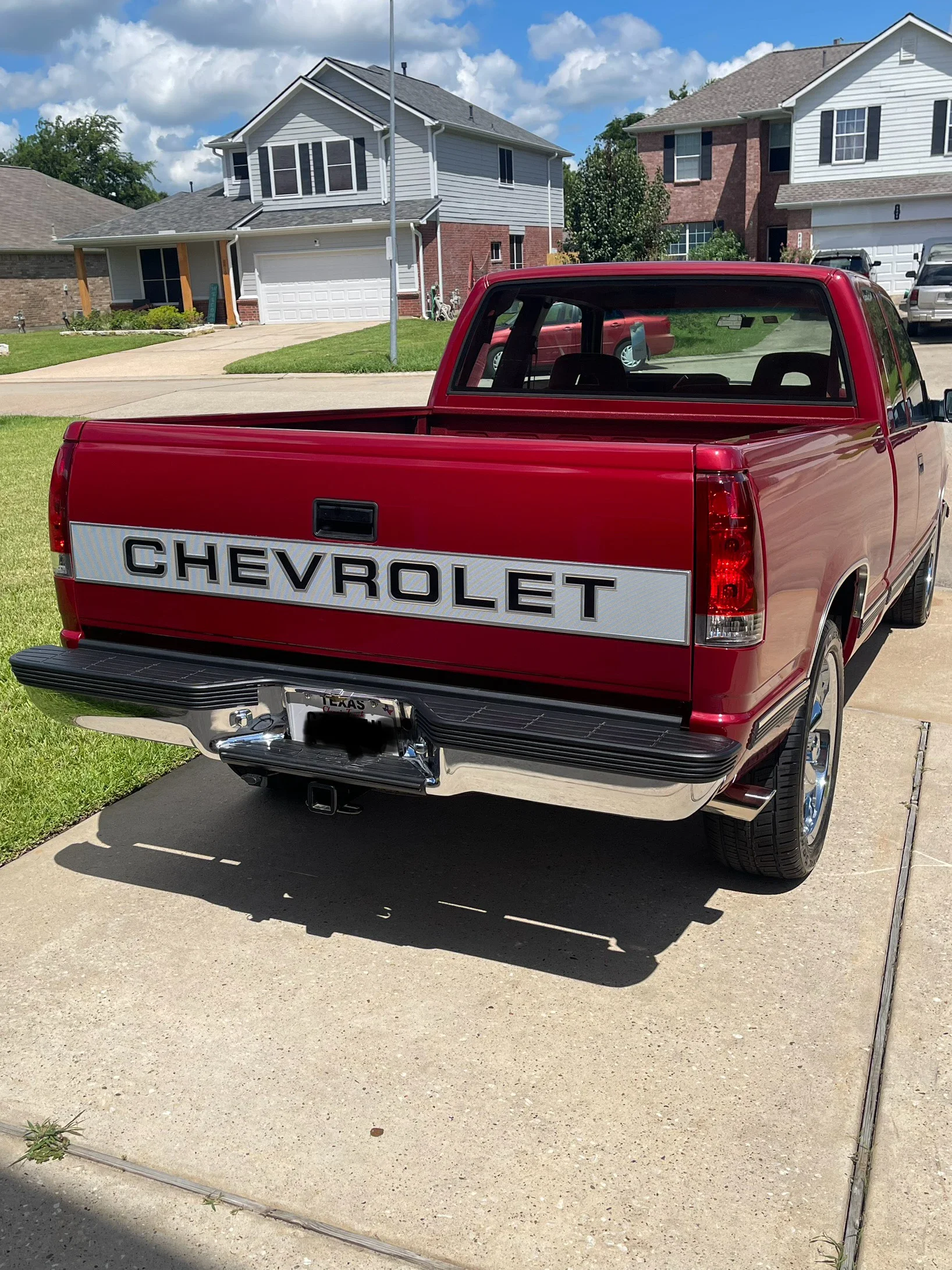Chevrolet-Silverado-1500-2wd-extended-cab-1992-Burgundy-Burgundy-30