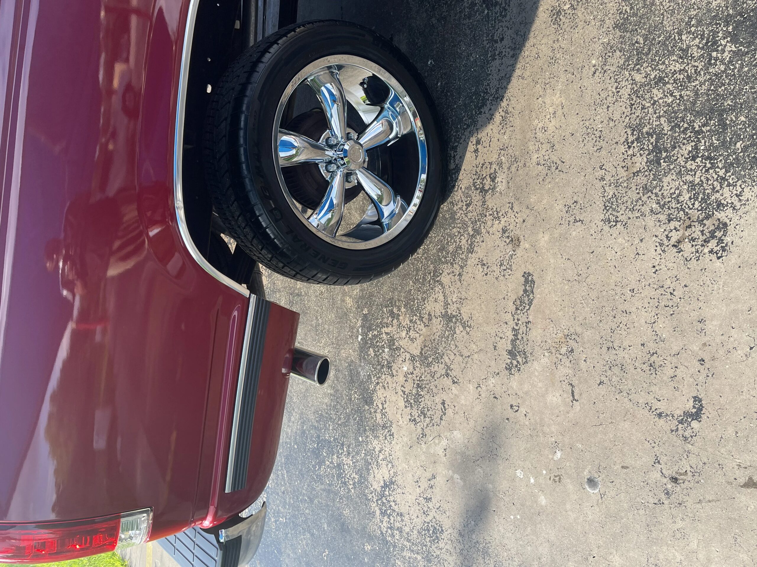 Chevrolet-Silverado-1500-2wd-extended-cab-1992-Burgundy-Burgundy-32