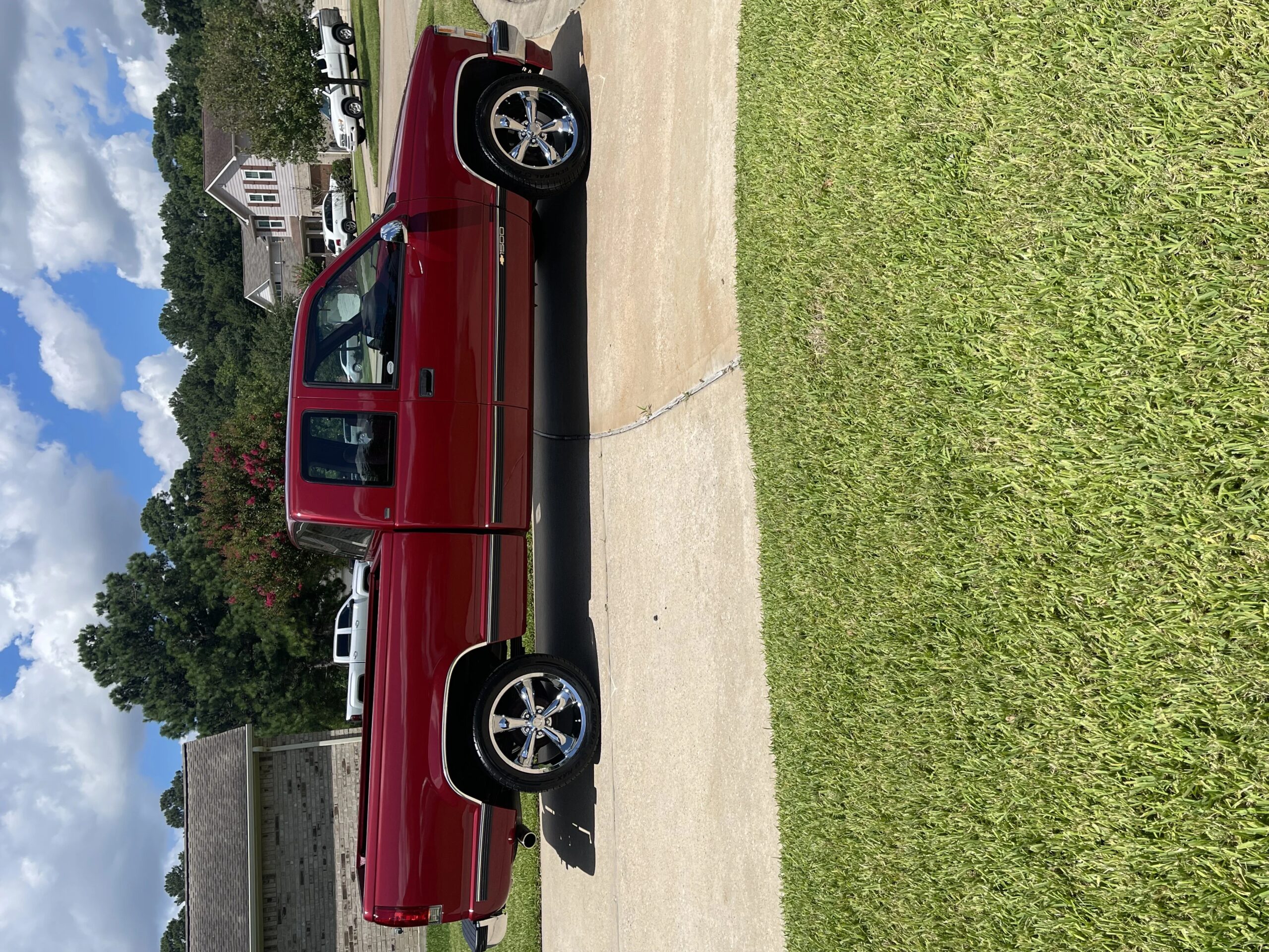 Chevrolet-Silverado-1500-2wd-extended-cab-1992-Burgundy-Burgundy-34