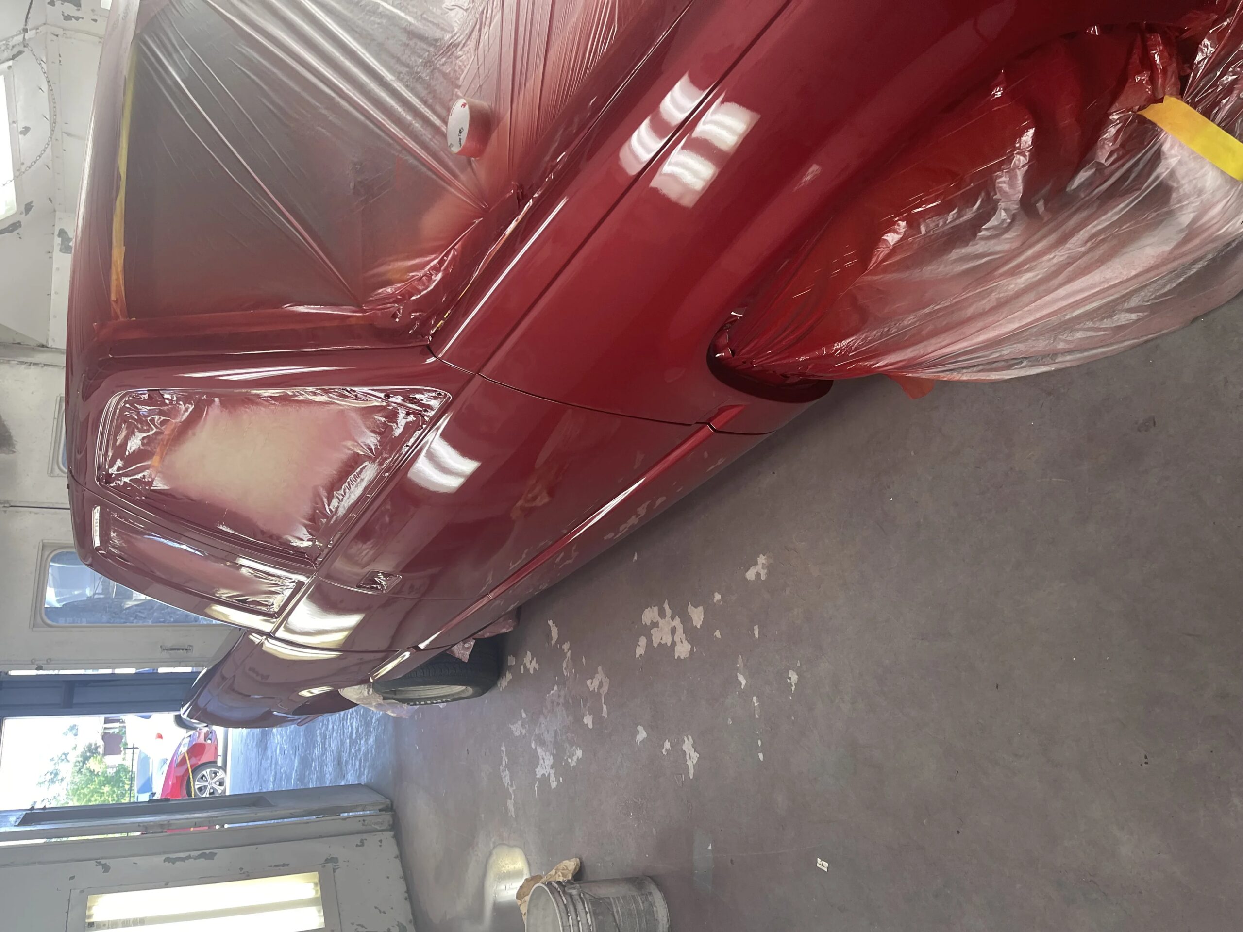 Chevrolet-Silverado-1500-2wd-extended-cab-1992-Burgundy-Burgundy-6