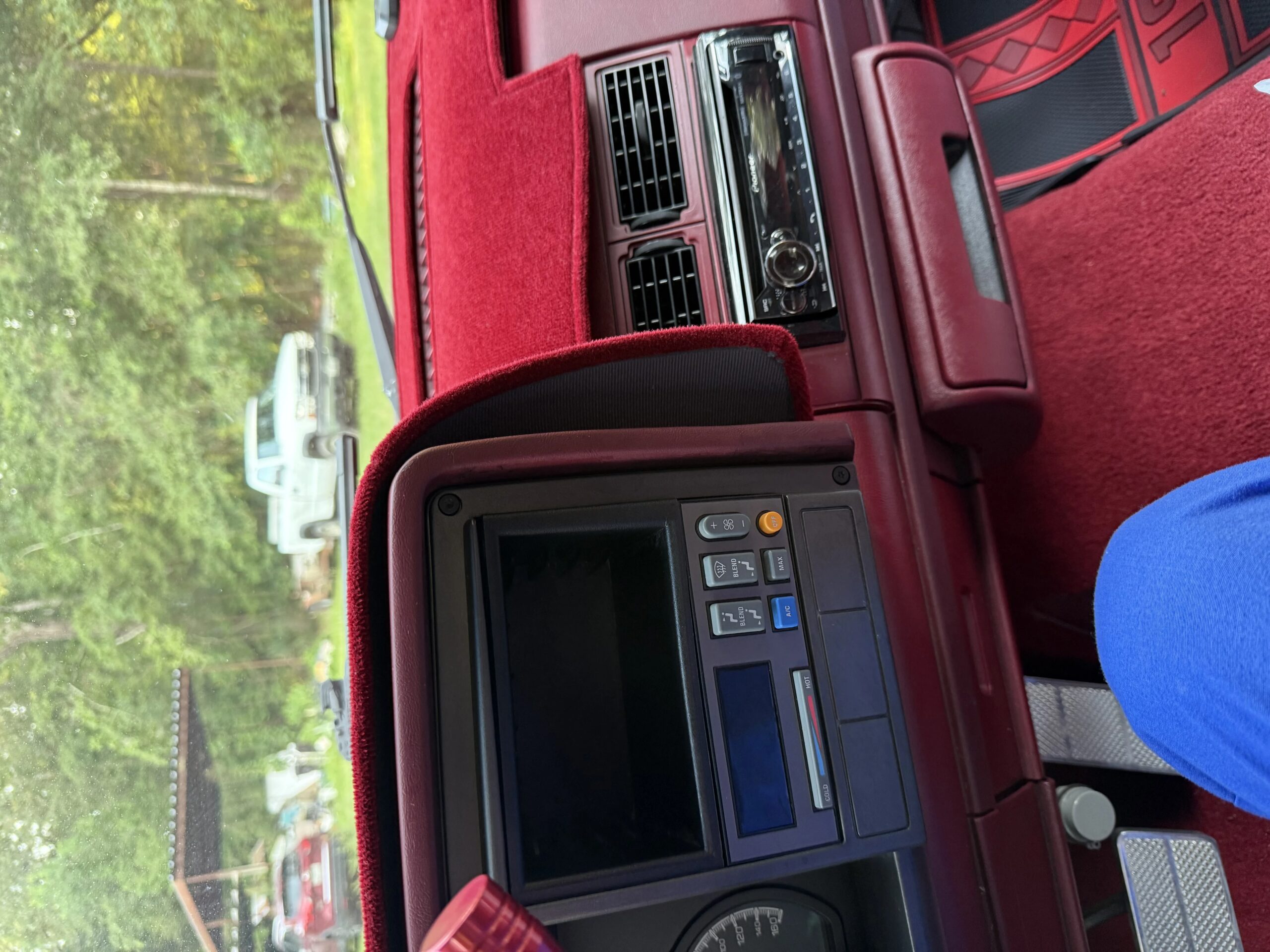 Chevrolet-Silverado-1500-2wd-extended-cab-1992-Burgundy-Burgundy-69