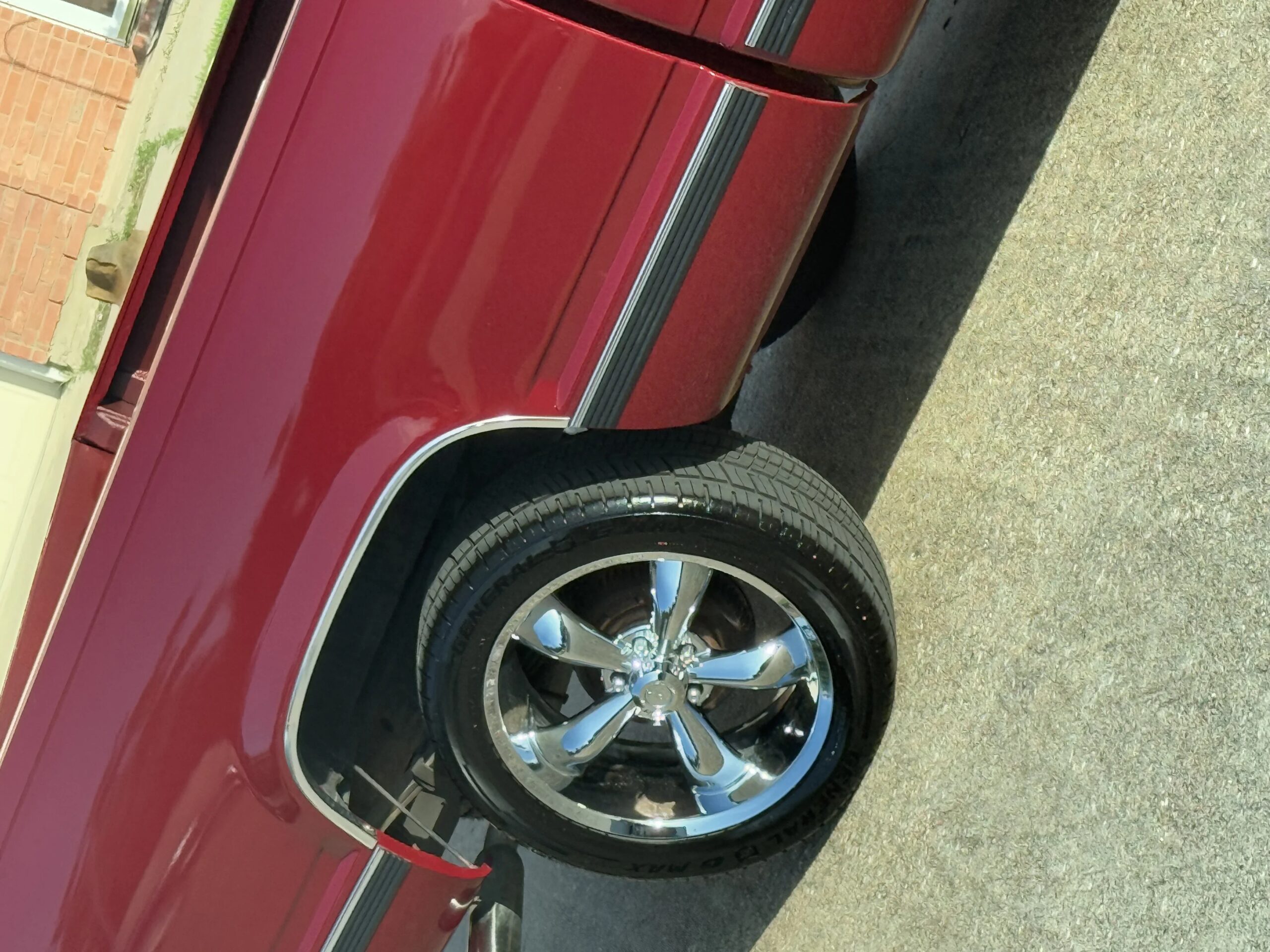 Chevrolet-Silverado-1500-2wd-extended-cab-1992-Burgundy-Burgundy-72