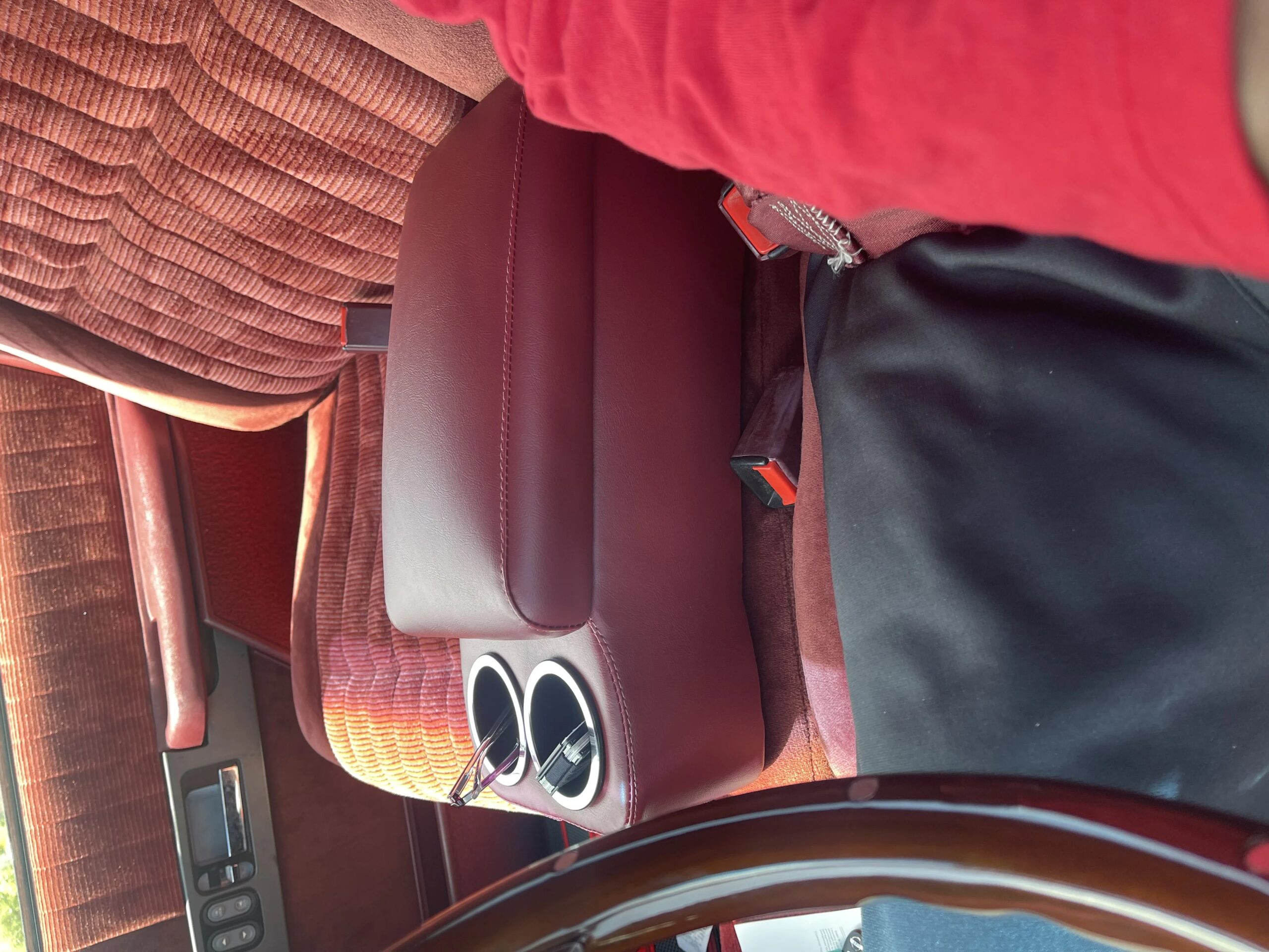 Chevrolet-Silverado-1500-2wd-extended-cab-1992-Burgundy-Burgundy-77