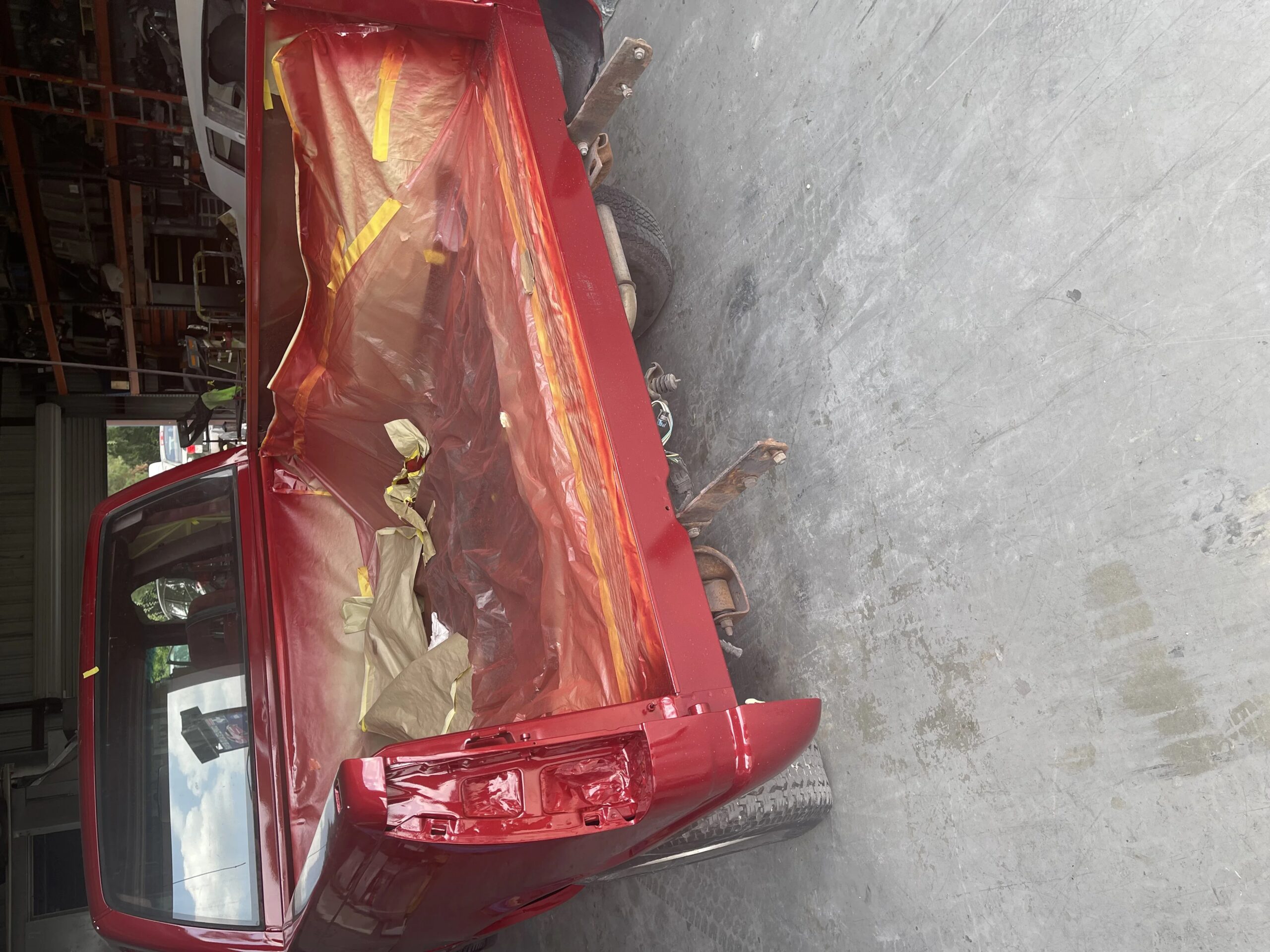 Chevrolet-Silverado-1500-2wd-extended-cab-1992-Burgundy-Burgundy-83