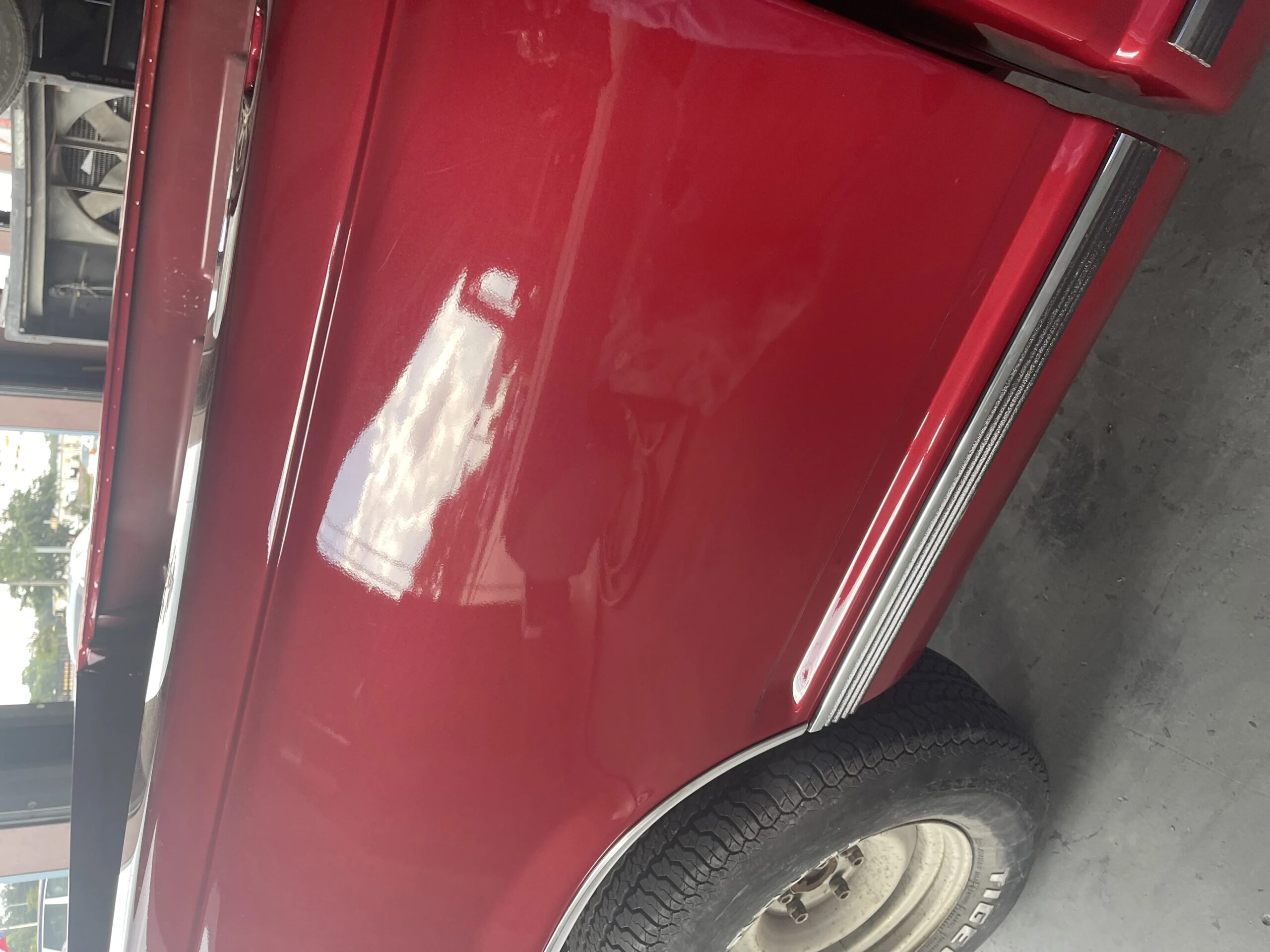 Chevrolet-Silverado-1500-2wd-extended-cab-1992-Burgundy-Burgundy-93