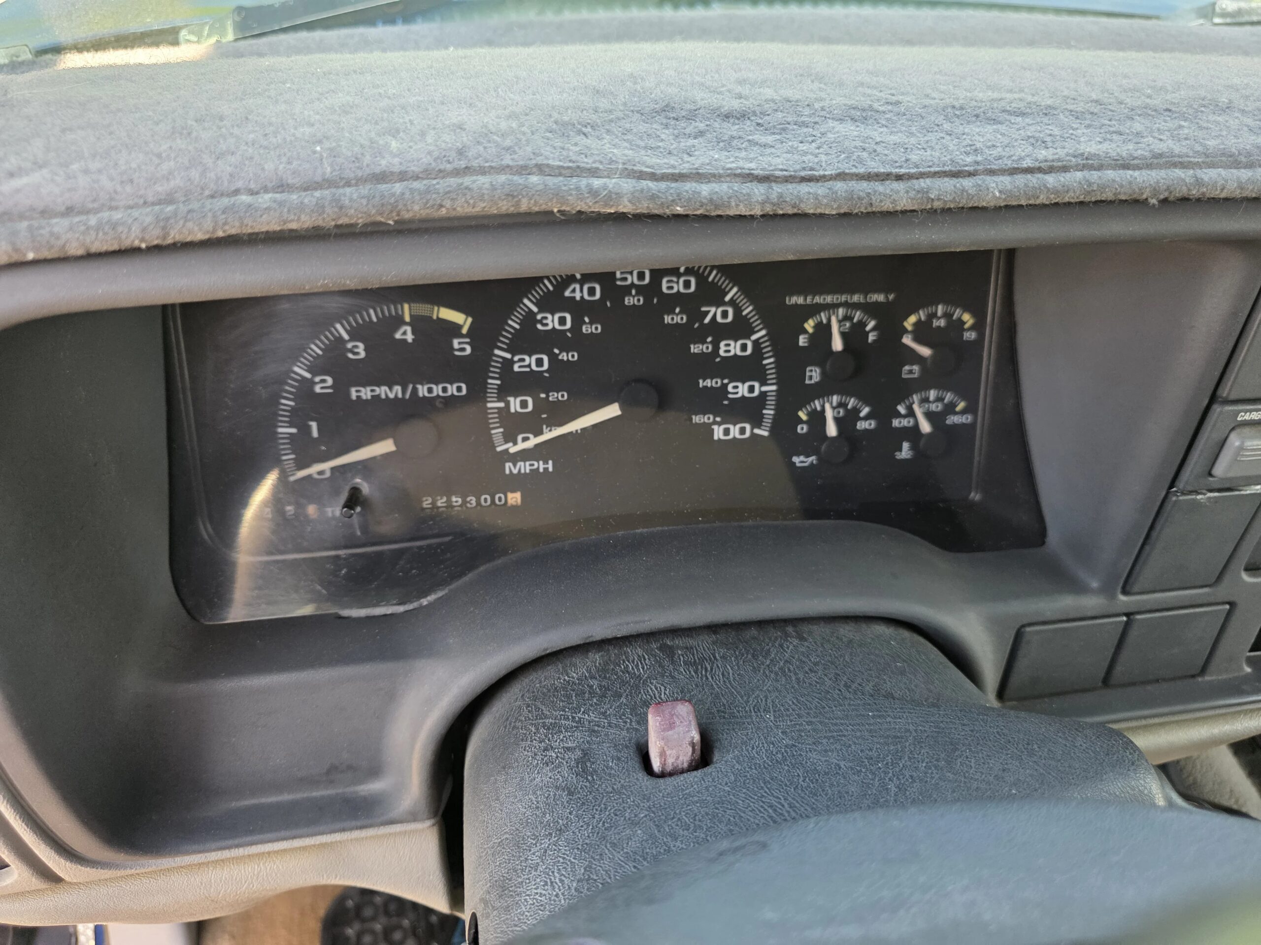 Chevrolet-Silverado-1500-2wd-extended-cab-1995-Blue-Gray-1
