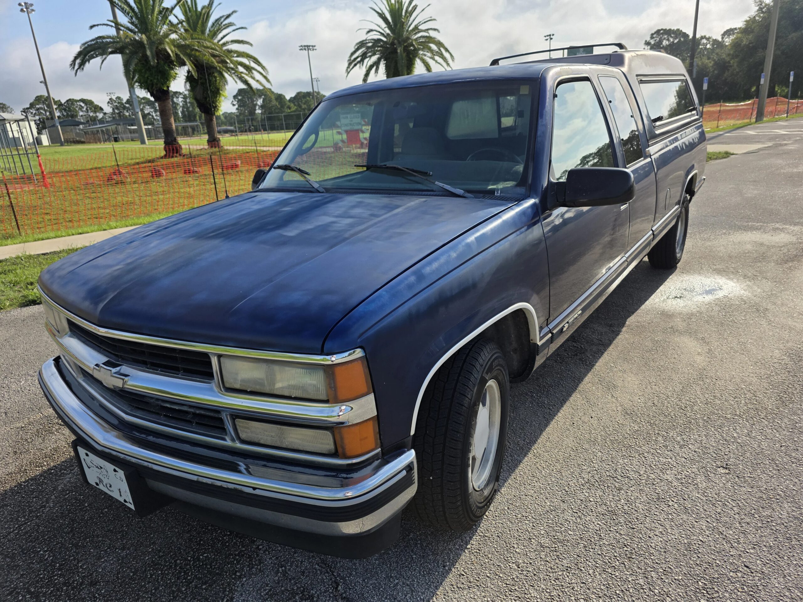 Chevrolet-Silverado-1500-2wd-extended-cab-1995-Blue-Gray