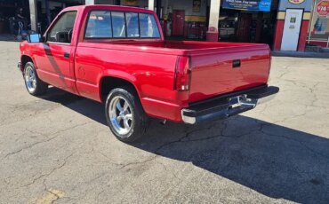 Chevrolet-Silverado-1500-2wd-regular-cab-1991-Red-Tan-5