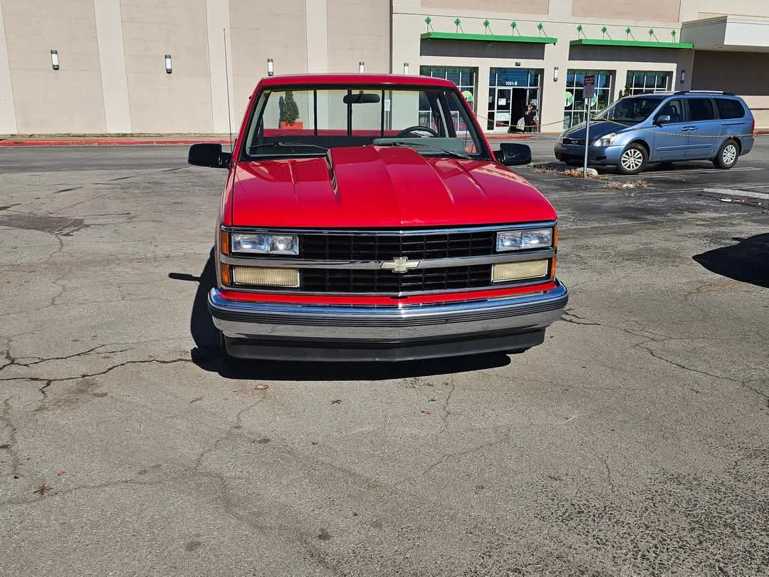 Chevrolet-Silverado-1500-2wd-regular-cab-1991-Red-Tan-6