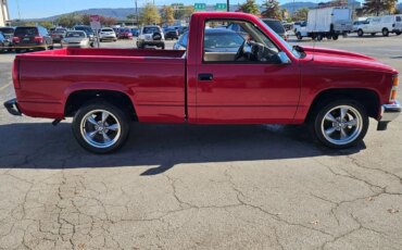 Chevrolet-Silverado-1500-2wd-regular-cab-1991-Red-Tan-8
