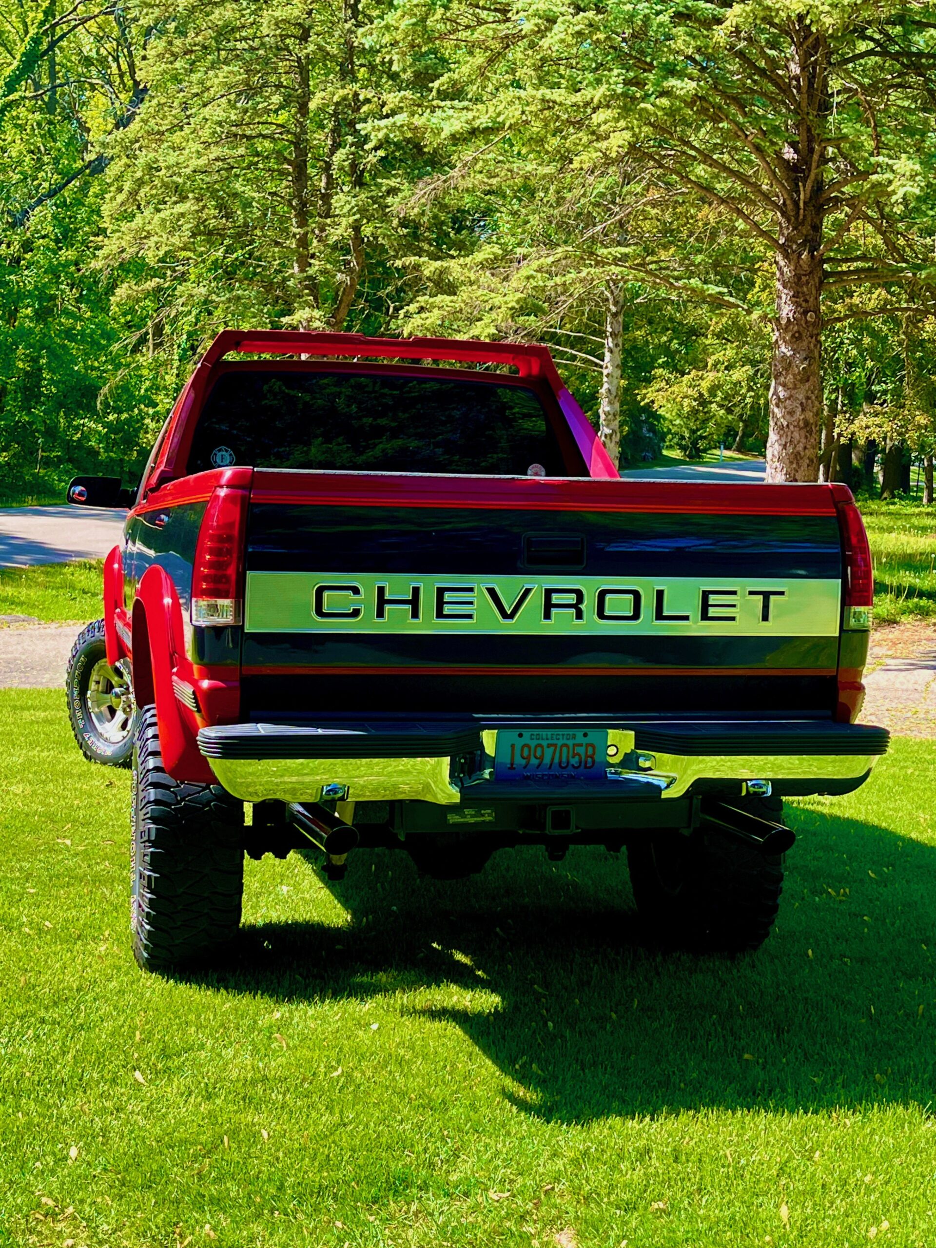 Chevrolet-Silverado-1500-4x4-extended-cab-1989-Red-Red-12