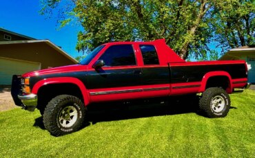 Chevrolet-Silverado-1500-4x4-extended-cab-1989-Red-Red-13