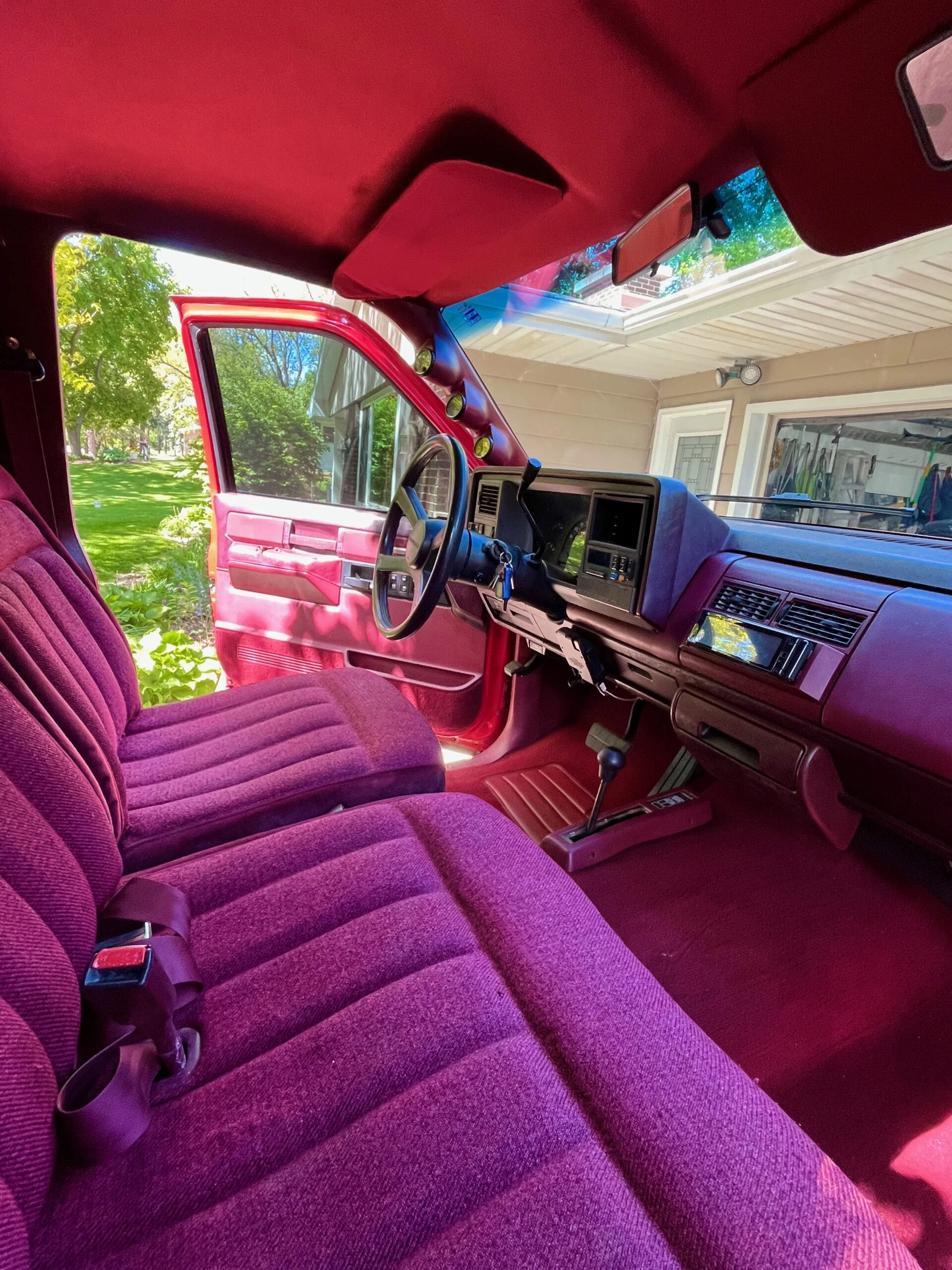 Chevrolet-Silverado-1500-4x4-extended-cab-1989-Red-Red-3