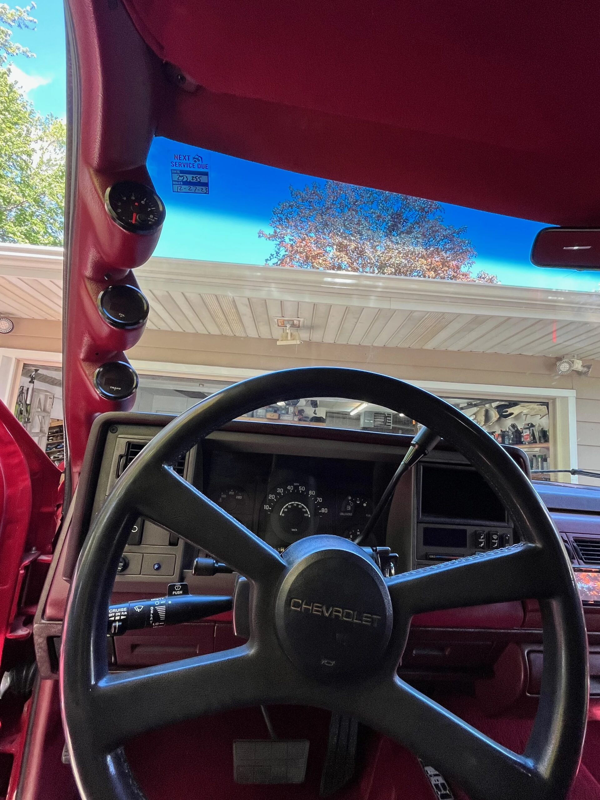 Chevrolet-Silverado-1500-4x4-extended-cab-1989-Red-Red-5