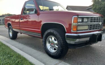 Chevrolet-Silverado-1500-4x4-regular-cab-1988-Red-Red-1