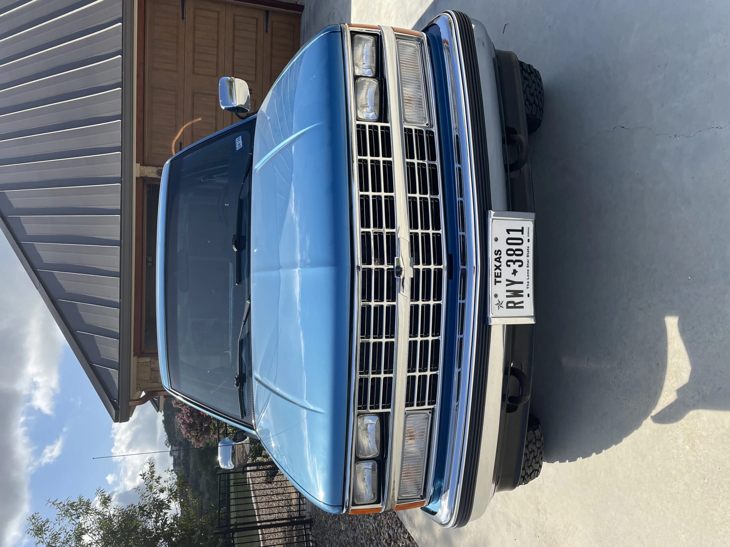 Chevrolet-Silverado-1500-4x4-regular-cab-1989-Blue-Blue-2
