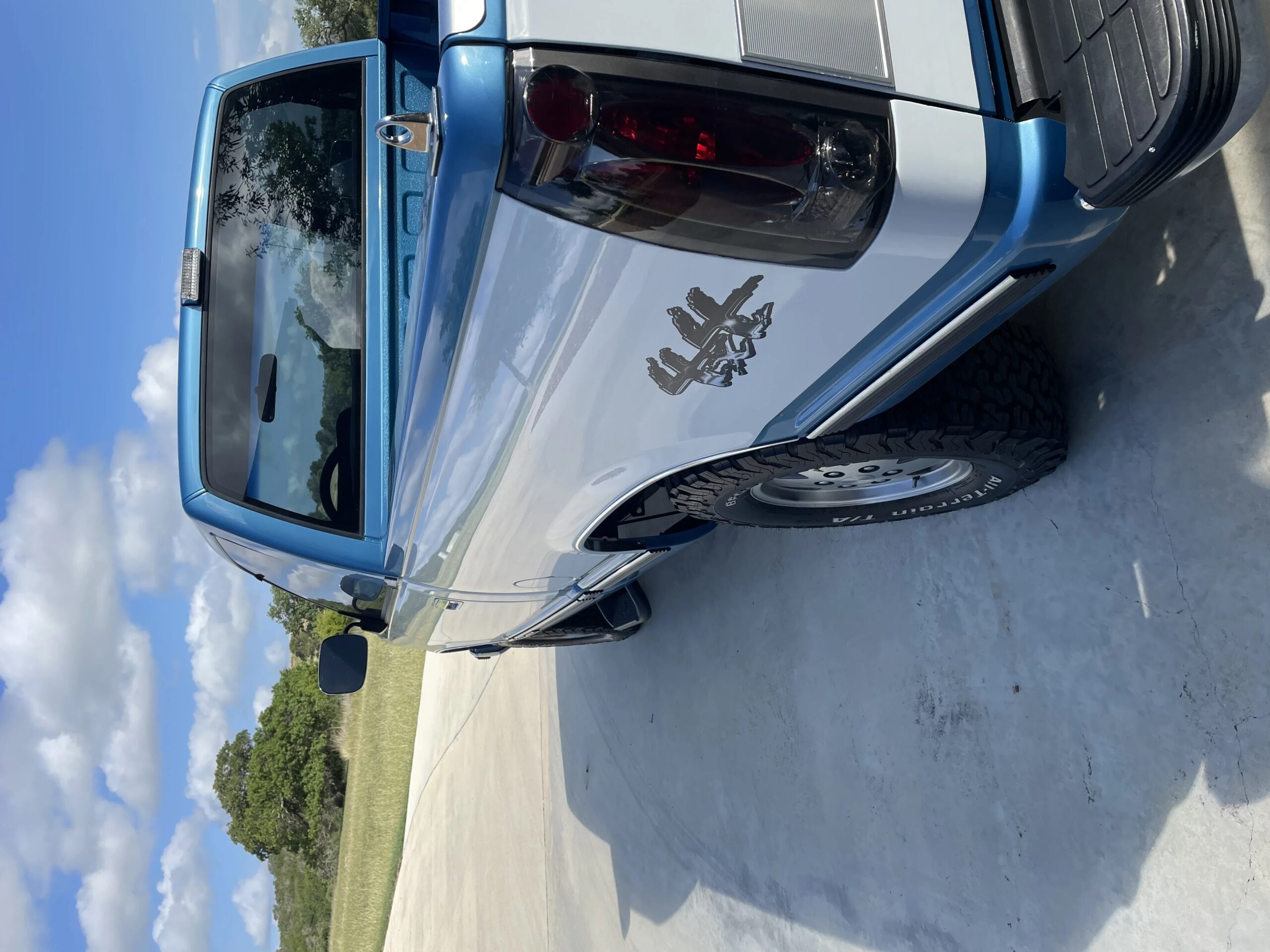 Chevrolet-Silverado-1500-4x4-regular-cab-1989-Blue-Blue-3