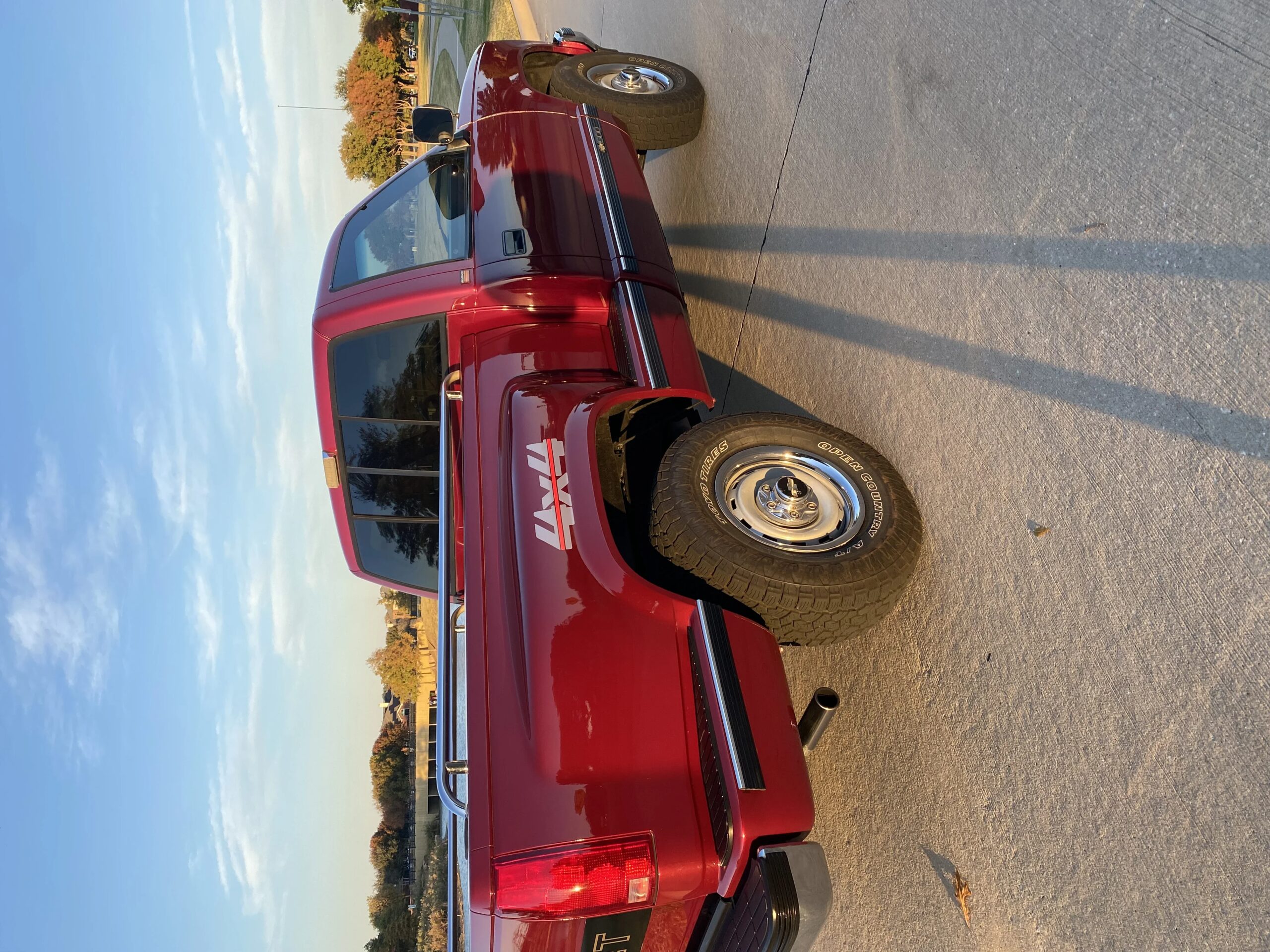 Chevrolet-Silverado-1500-4x4-regular-cab-1989-Red-Red-6