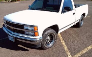 Chevrolet-Silverado-1991-White