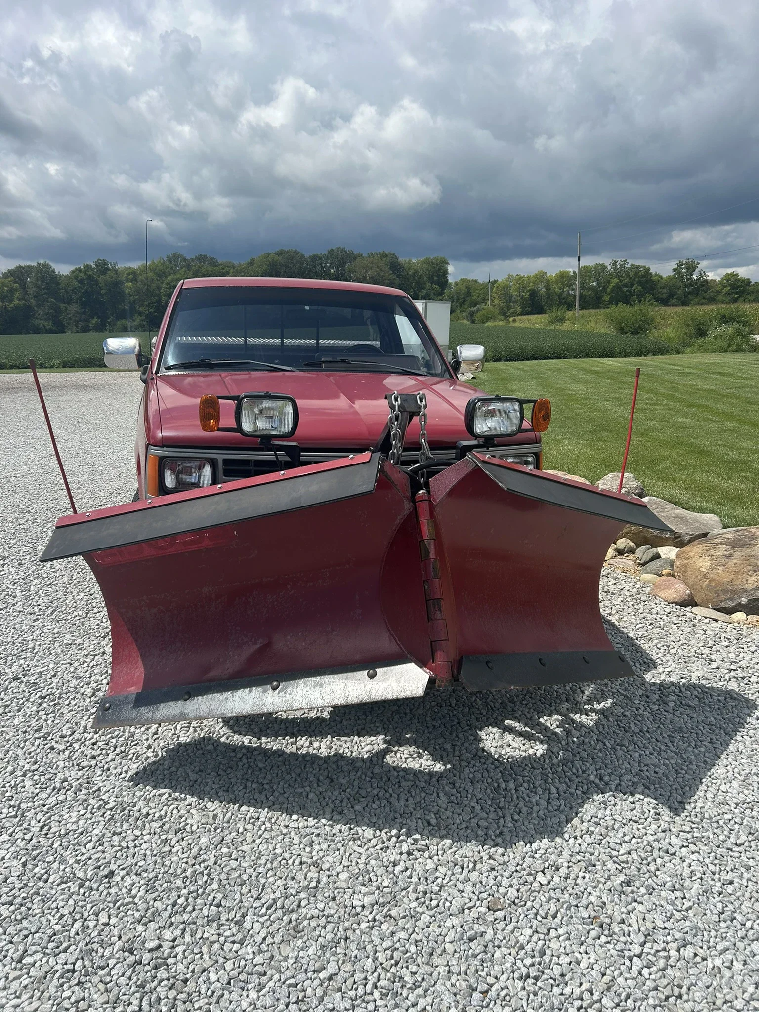 Chevrolet-Silverado-2500-4x4-regular-cab-1988-Red-Red-1