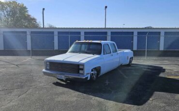Chevrolet-Silverado-3500-2wd-crew-cab-1988-White-Red-4