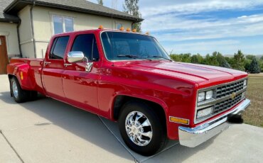 Chevrolet-Silverado-3500-2wd-crew-cab-1989-Gray-3