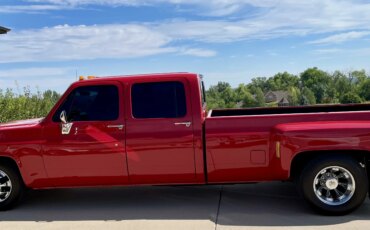 Chevrolet-Silverado-3500-2wd-crew-cab-1989-Gray