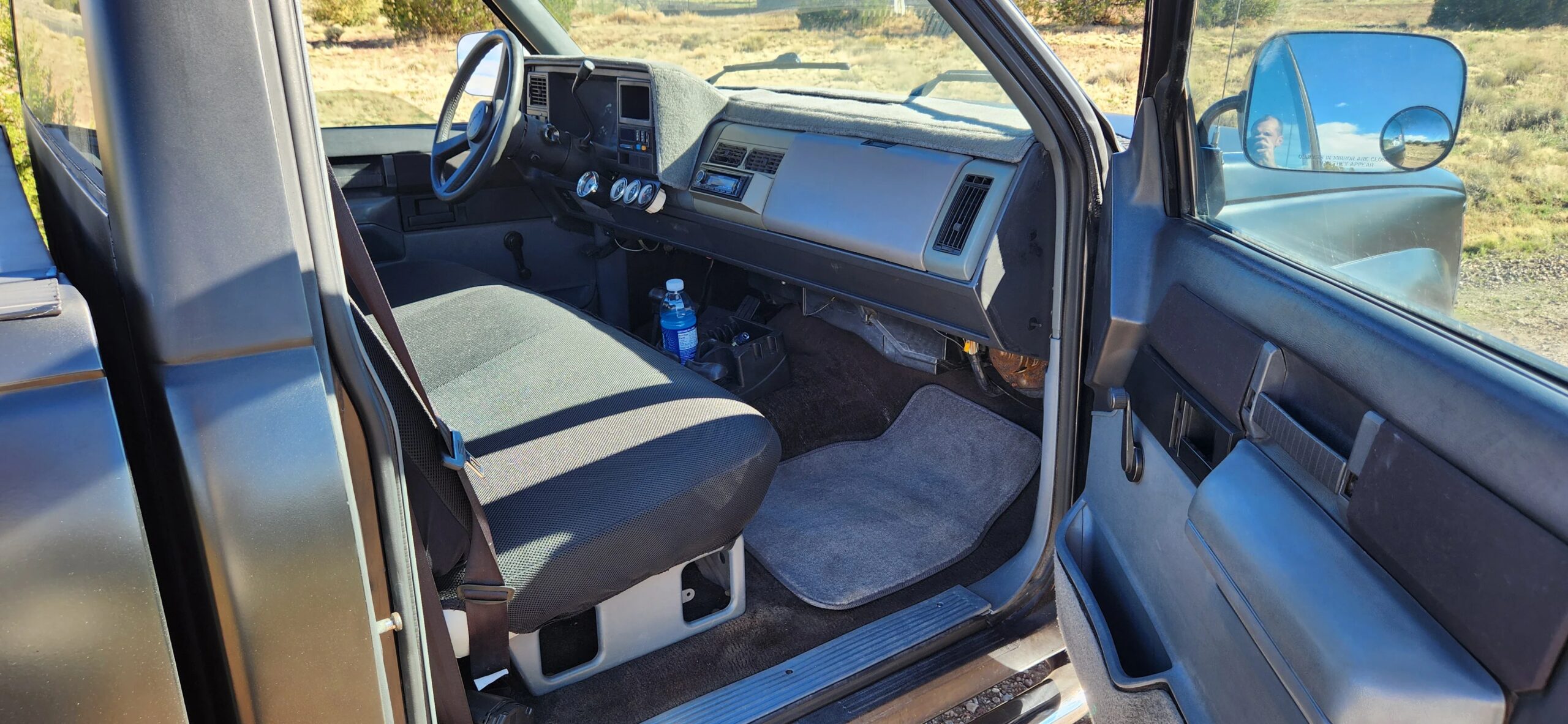 Chevrolet-Silverado-3500-4x4-regular-cab-1988-Black-Gray-15