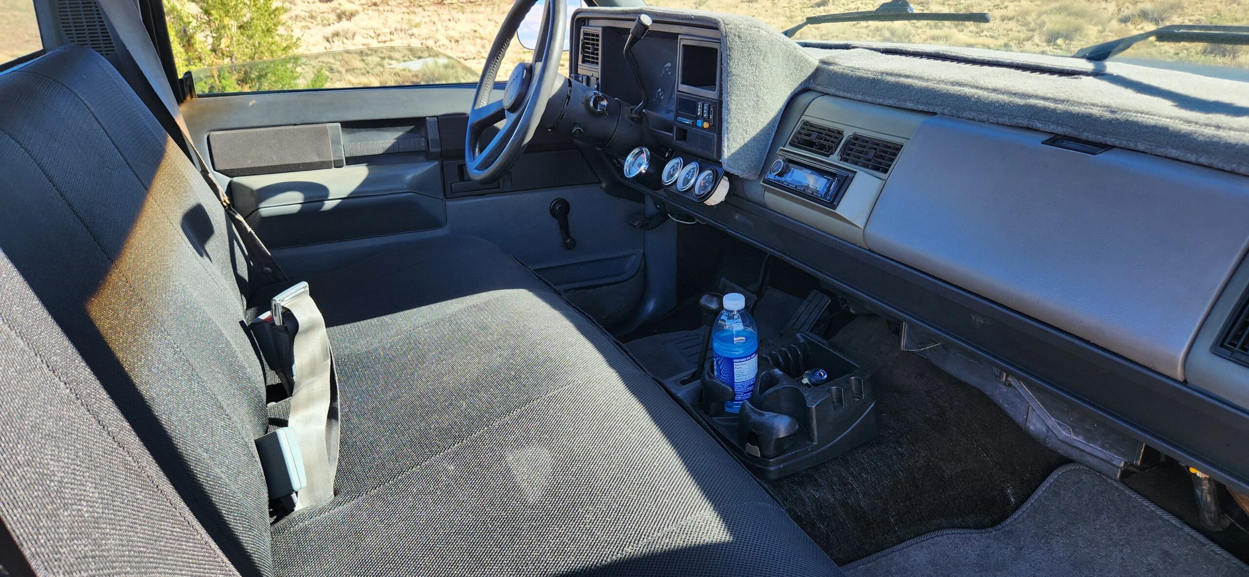 Chevrolet-Silverado-3500-4x4-regular-cab-1988-Black-Gray-16