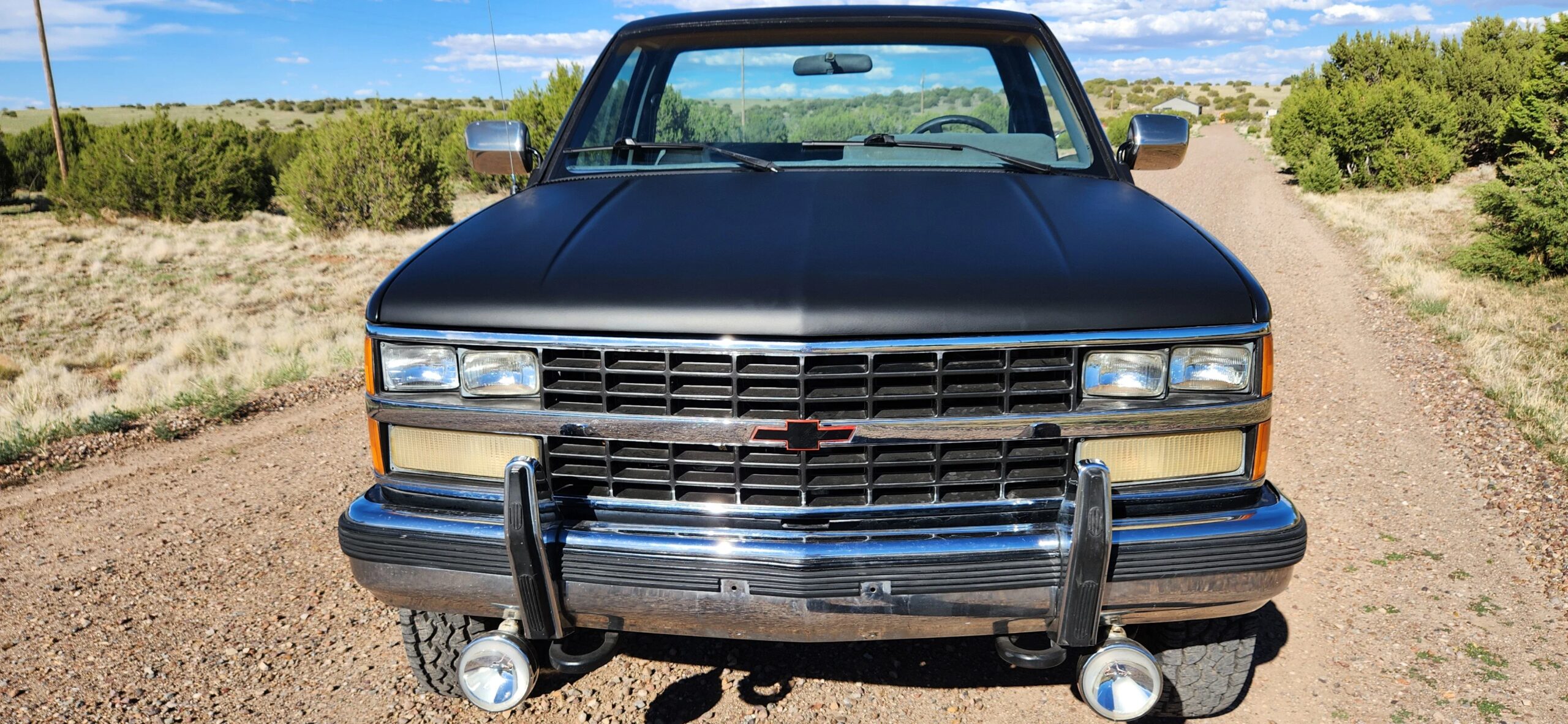 Chevrolet-Silverado-3500-4x4-regular-cab-1988-Black-Gray-19