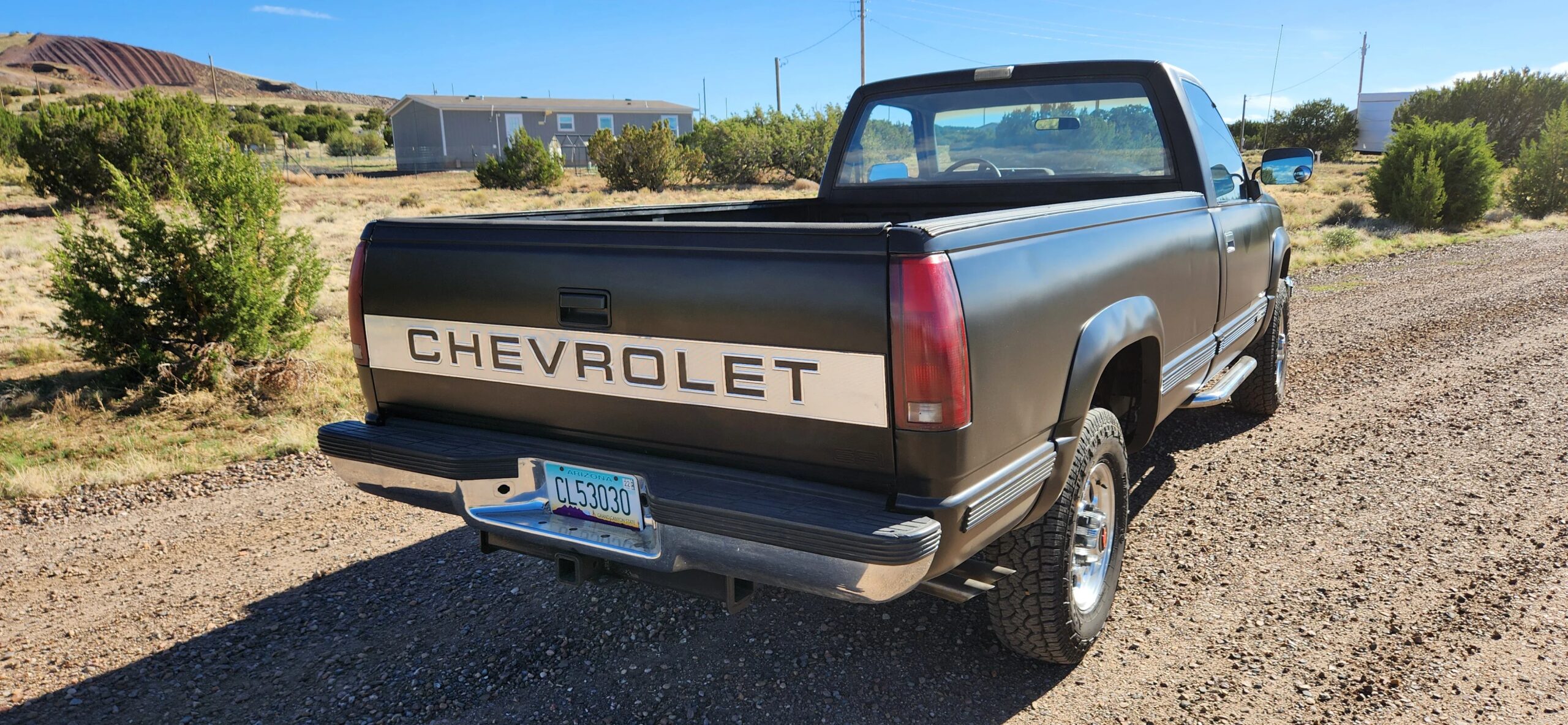 Chevrolet-Silverado-3500-4x4-regular-cab-1988-Black-Gray-2