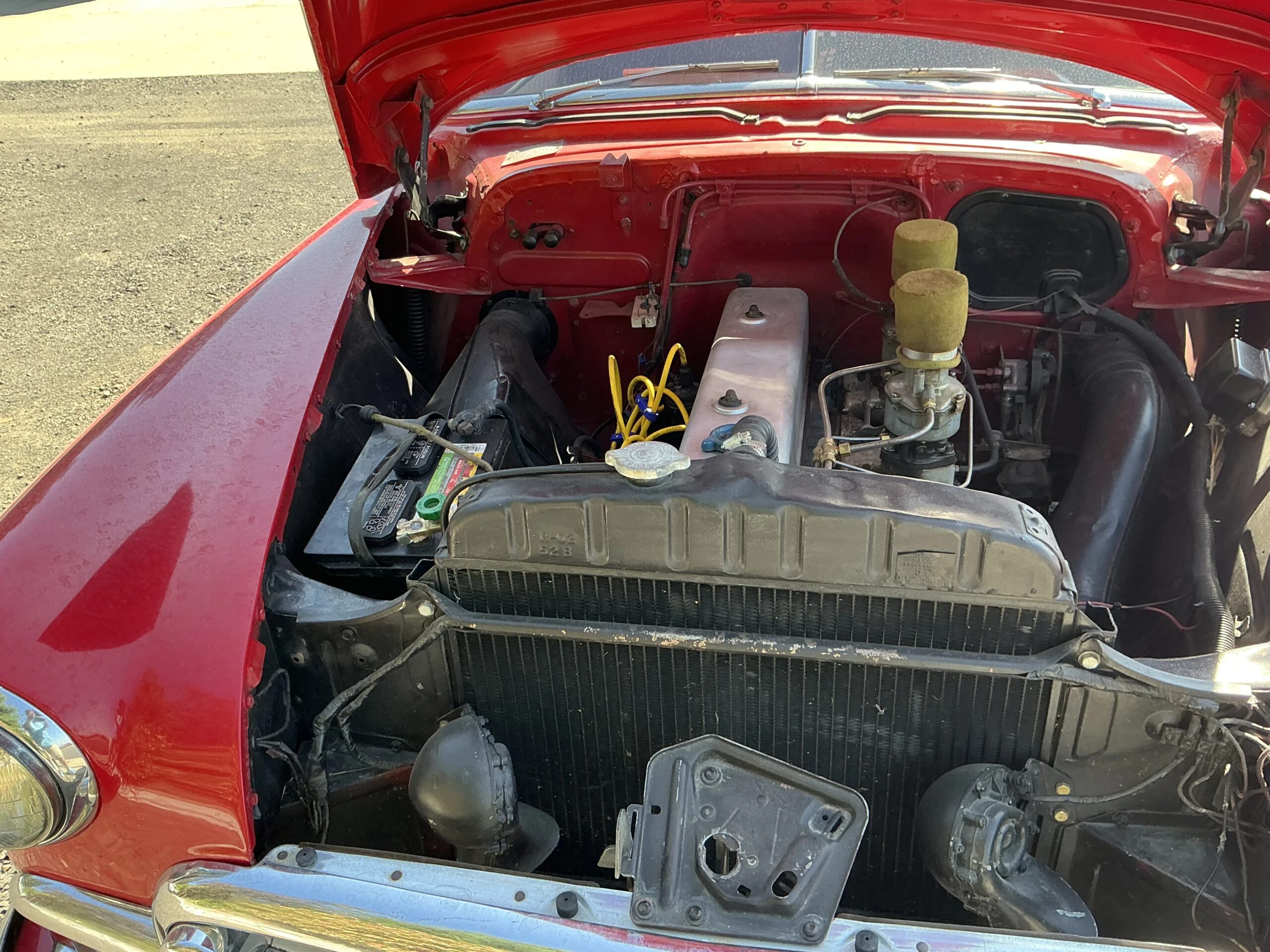 Chevrolet-Styleline-1949-Red-Red-4