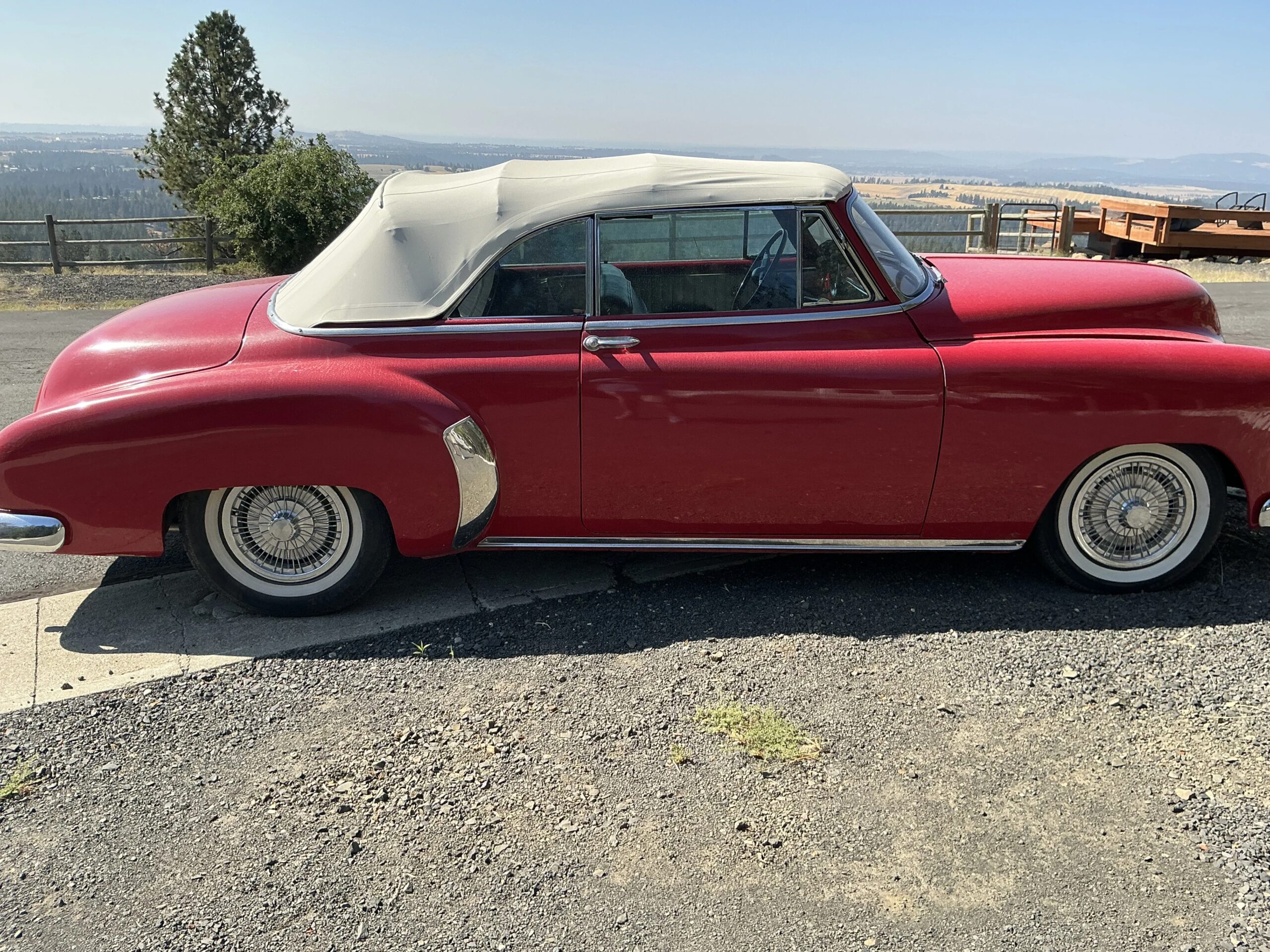 Chevrolet-Styleline-1949-Red-Red