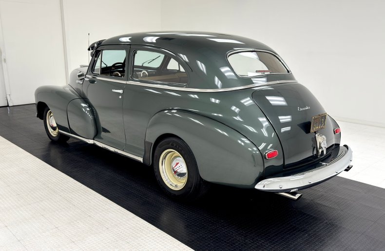 Chevrolet-Stylemaster-1948-Steel-Green-Metallic-Tan-8