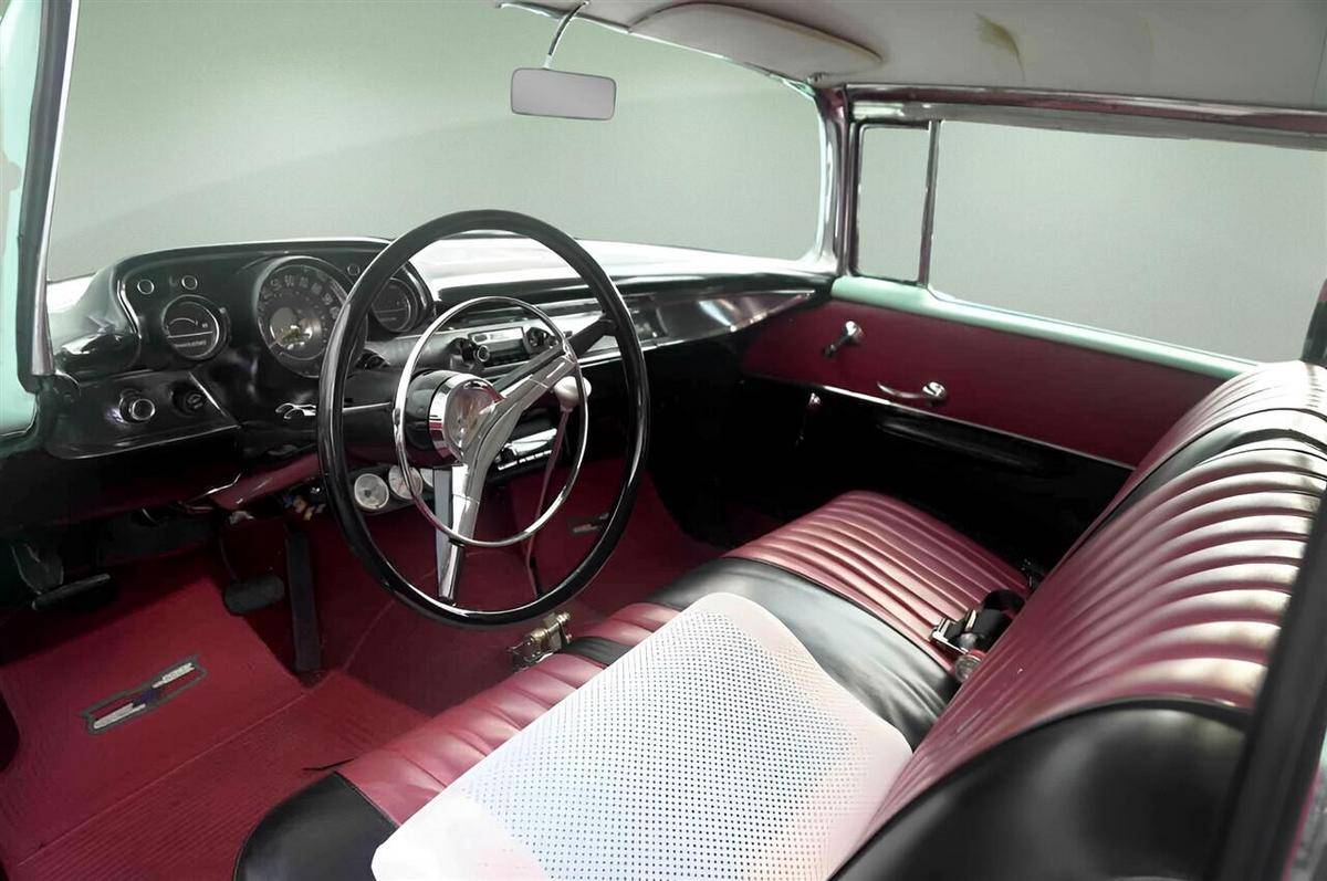 Chevrolet-bel-air-1957-green-11