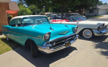 Chevrolet-bel-air-1957-green