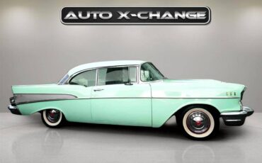 Chevrolet-bel-air-1957-green