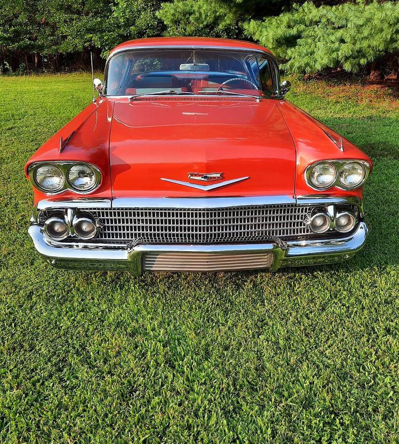 Chevrolet-bel-air-impala-1958-red-1
