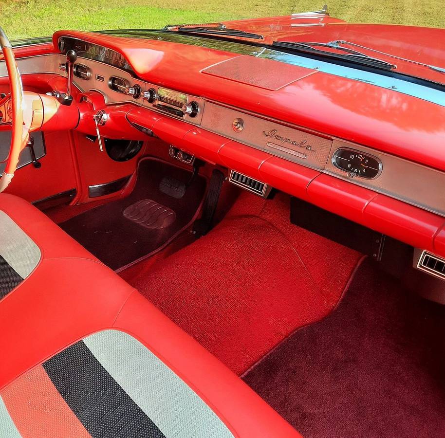 Chevrolet-bel-air-impala-1958-red-16