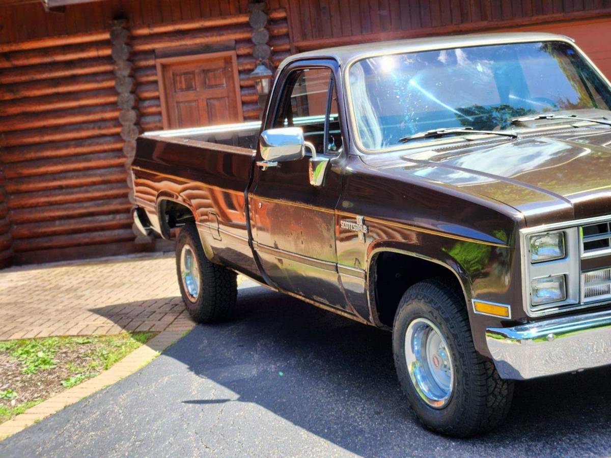 Chevrolet-c10-longbed-1985-brown-1