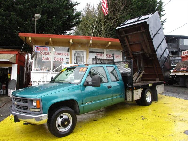 Chevrolet-c3500-silverado-1994-green