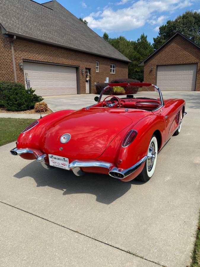 Chevrolet-corvette-1959-red