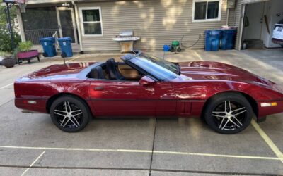 Chevrolet corvette 1989