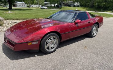 Chevrolet-corvette-1990-red-1
