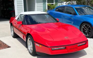 Chevrolet-corvette-1990-red