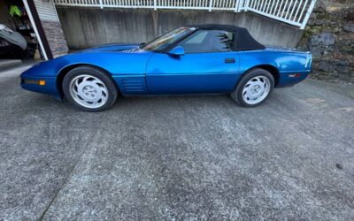 Chevrolet corvette 1991