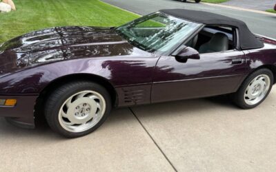 Chevrolet corvette 1992