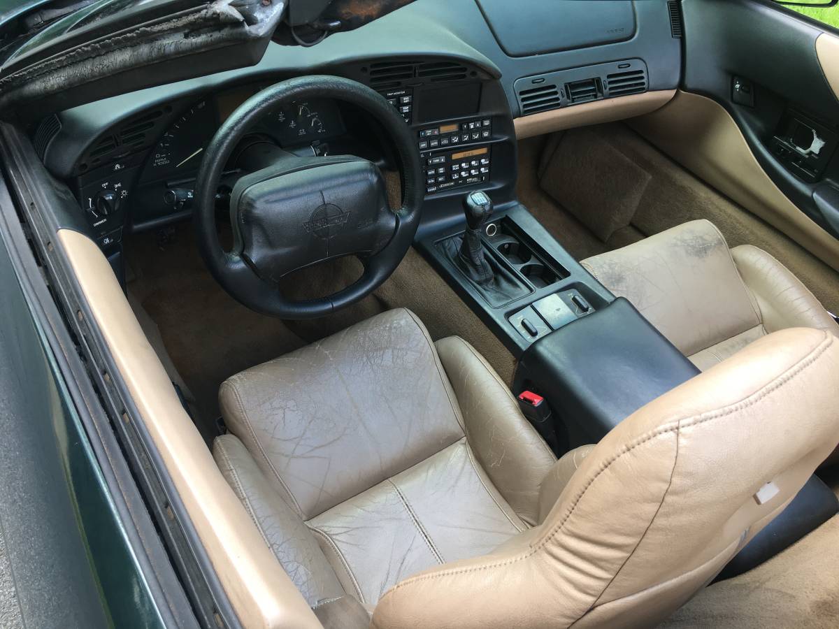 Chevrolet-corvette-1995-green
